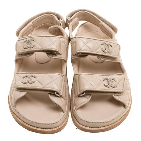 chanel le tan|Chanel sandals official site.